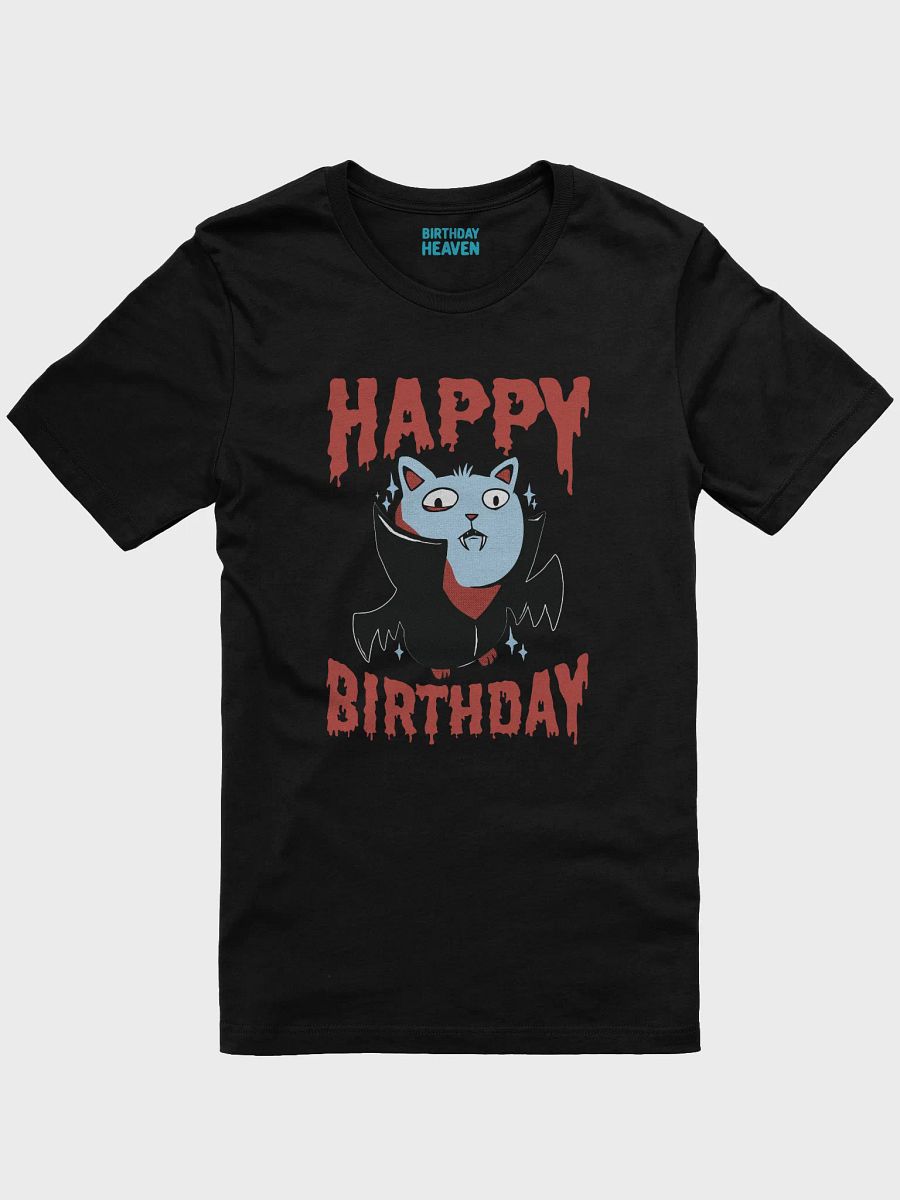 Happy Birthday (Vampire Cat) T-Shirt product image (5)