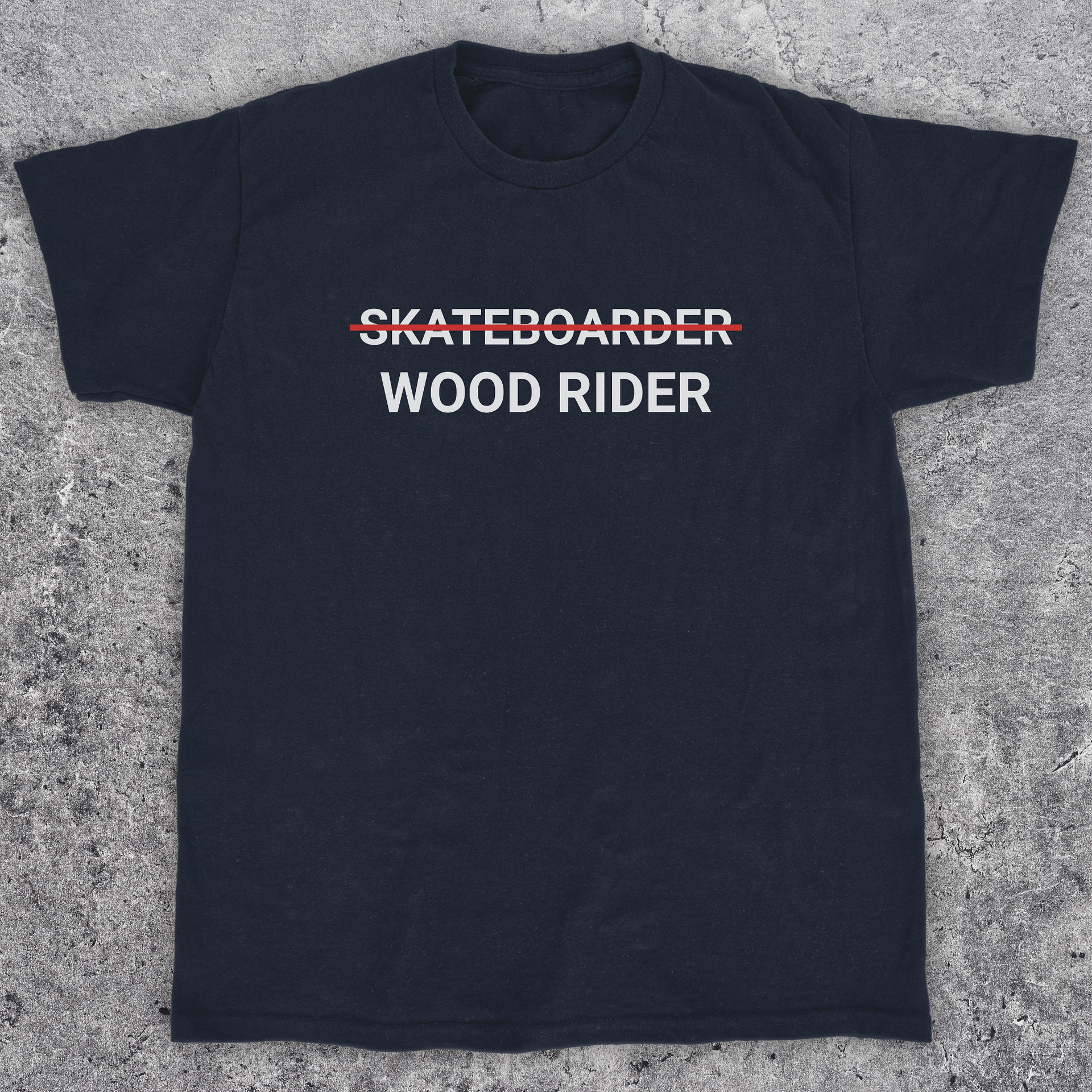 Wood Rider, Funny skateboarding t-shirt, unisex product image (1)