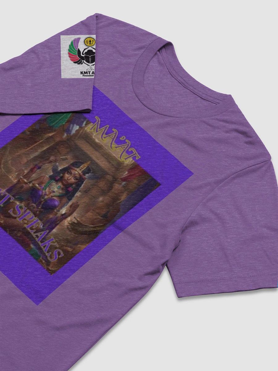 KMT SPEAKS - MA'AT (Limited Edition KMT Asen T-Shirt) product image (3)