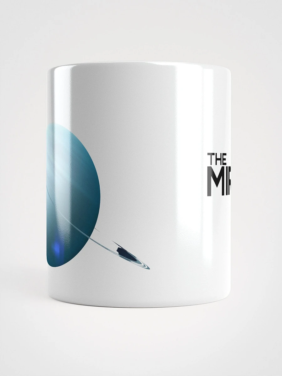 The Miranda Project Logo White Ceramic Mug product image (5)