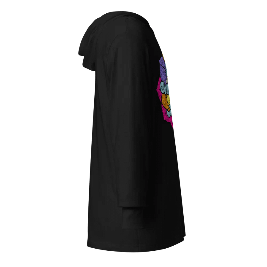 Ganesha Mosaic Lotus | Vibrant Spiritual Art - Hoodie product image (5)