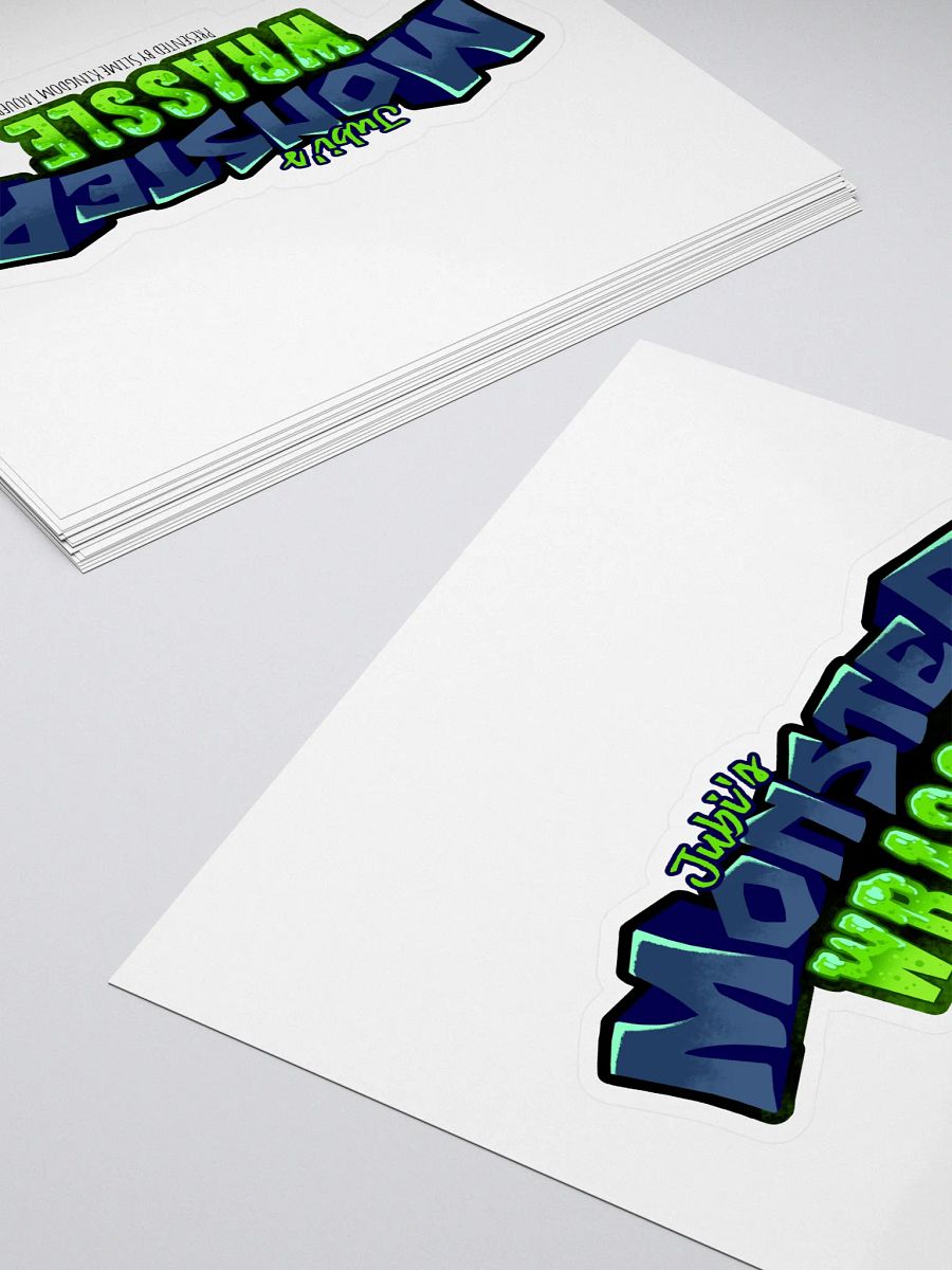 Monster Wrassle Sticker! product image (4)