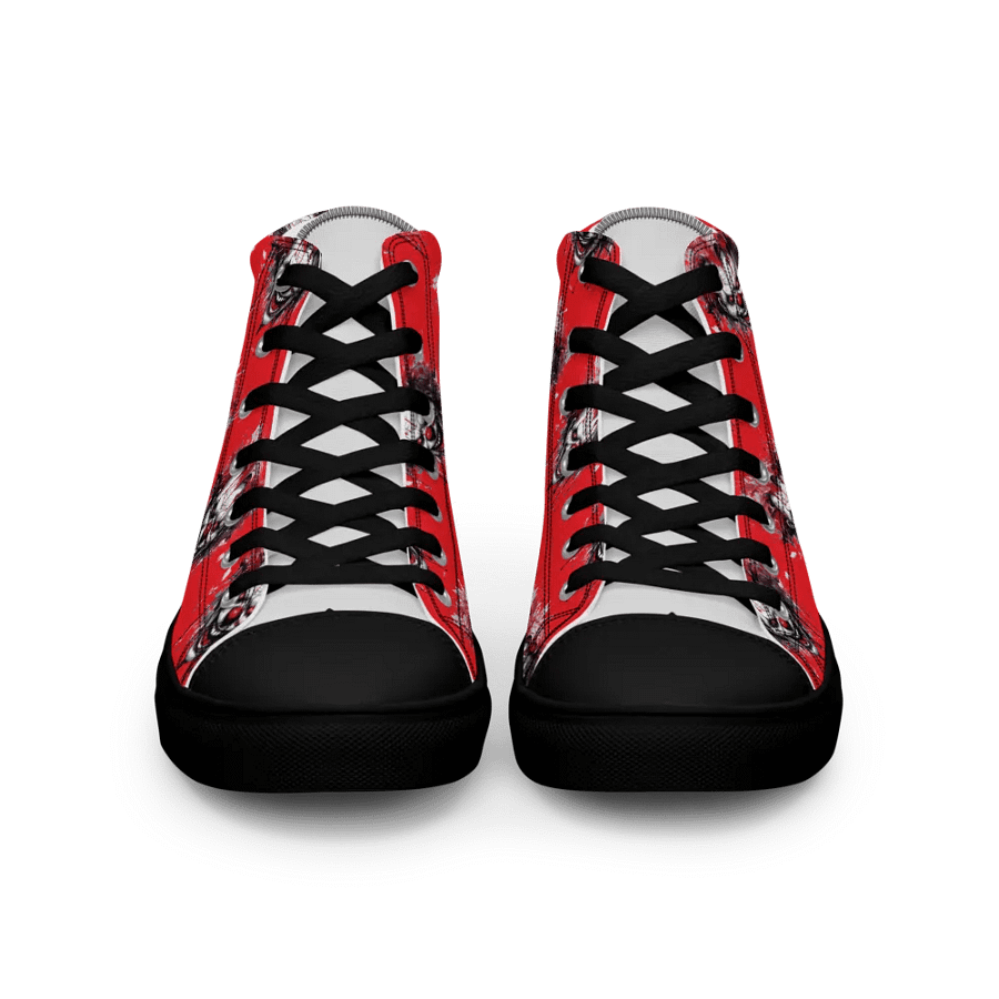 Sinister Clown Red Men's High Top Shoes product image (8)