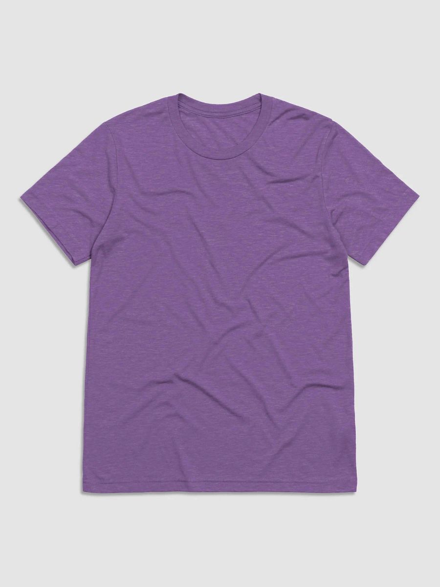 Plain Color Purple T-Shirt product image (5)