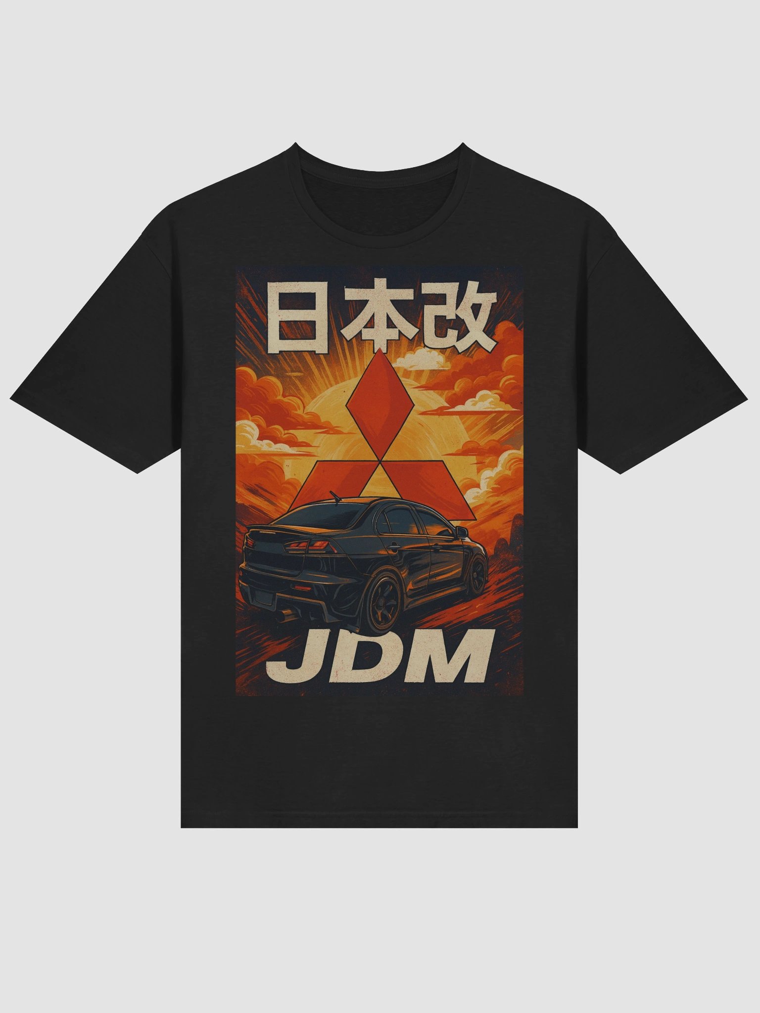 JDM Sunset Emblem Gildan Unisex Softstyle T-Shirt product image (4)