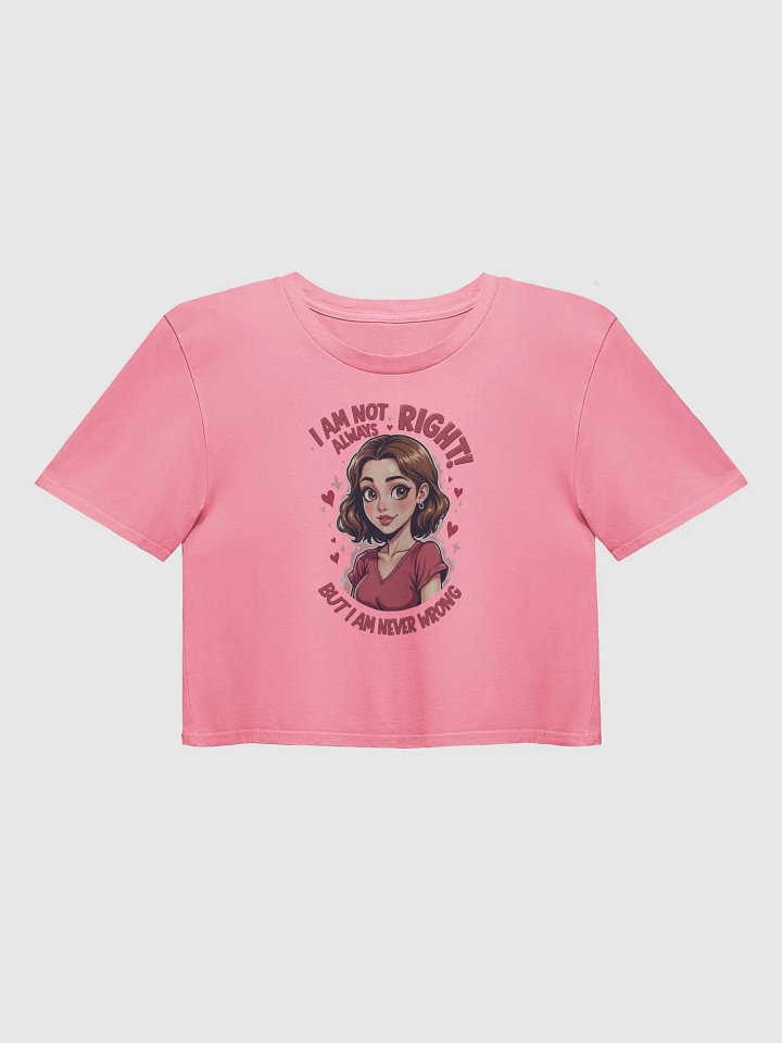 Never Wrong Women's Crop Top product image (2)