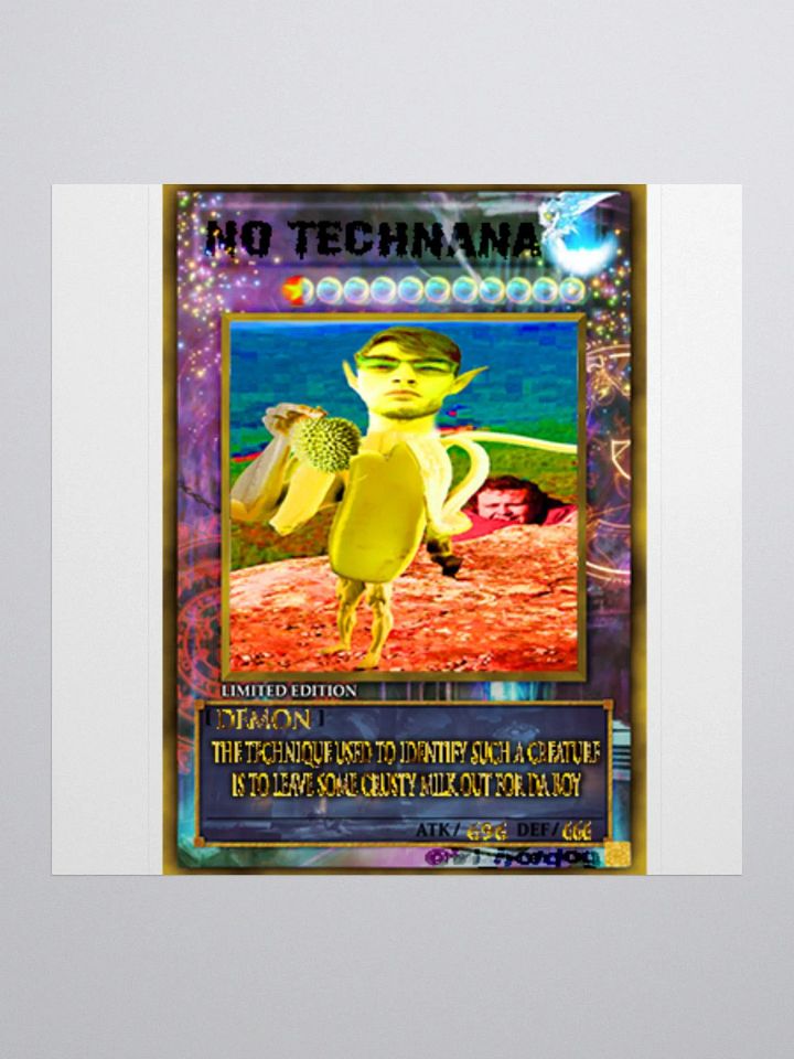 No Technana Sticker product image (1)