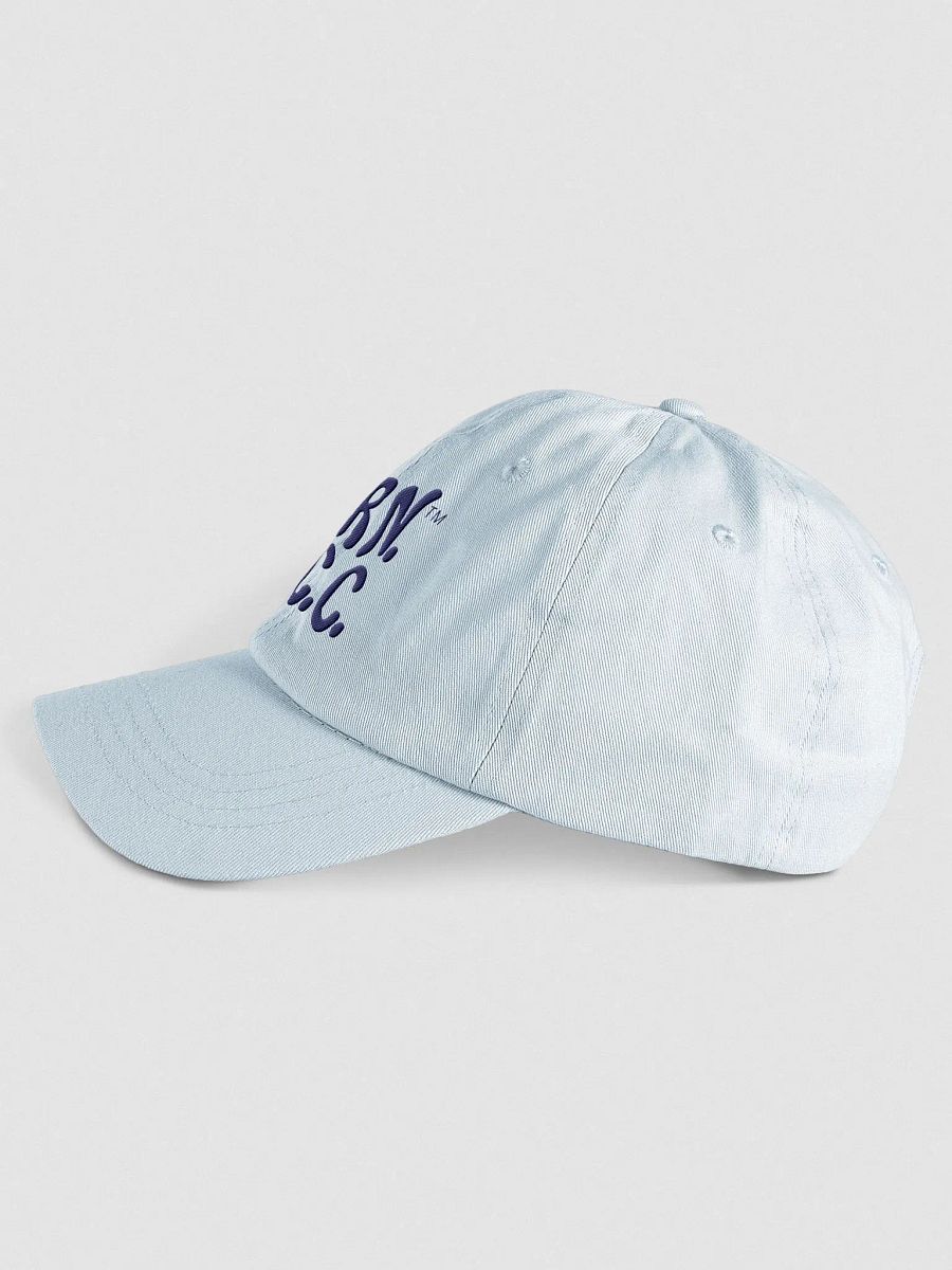 BRN.2C.C.™ | Pastel Dad Hat by Beechfield | Dark Blue Embroidered Logo | Adjustable, 100% Chino Cotton product image (3)