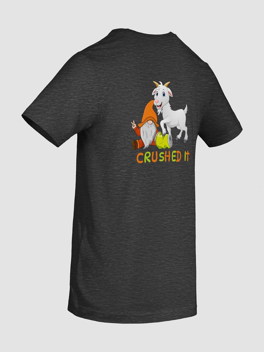 Gnome & Goat 'CRUSHED IT' T-Shirt product image (64)