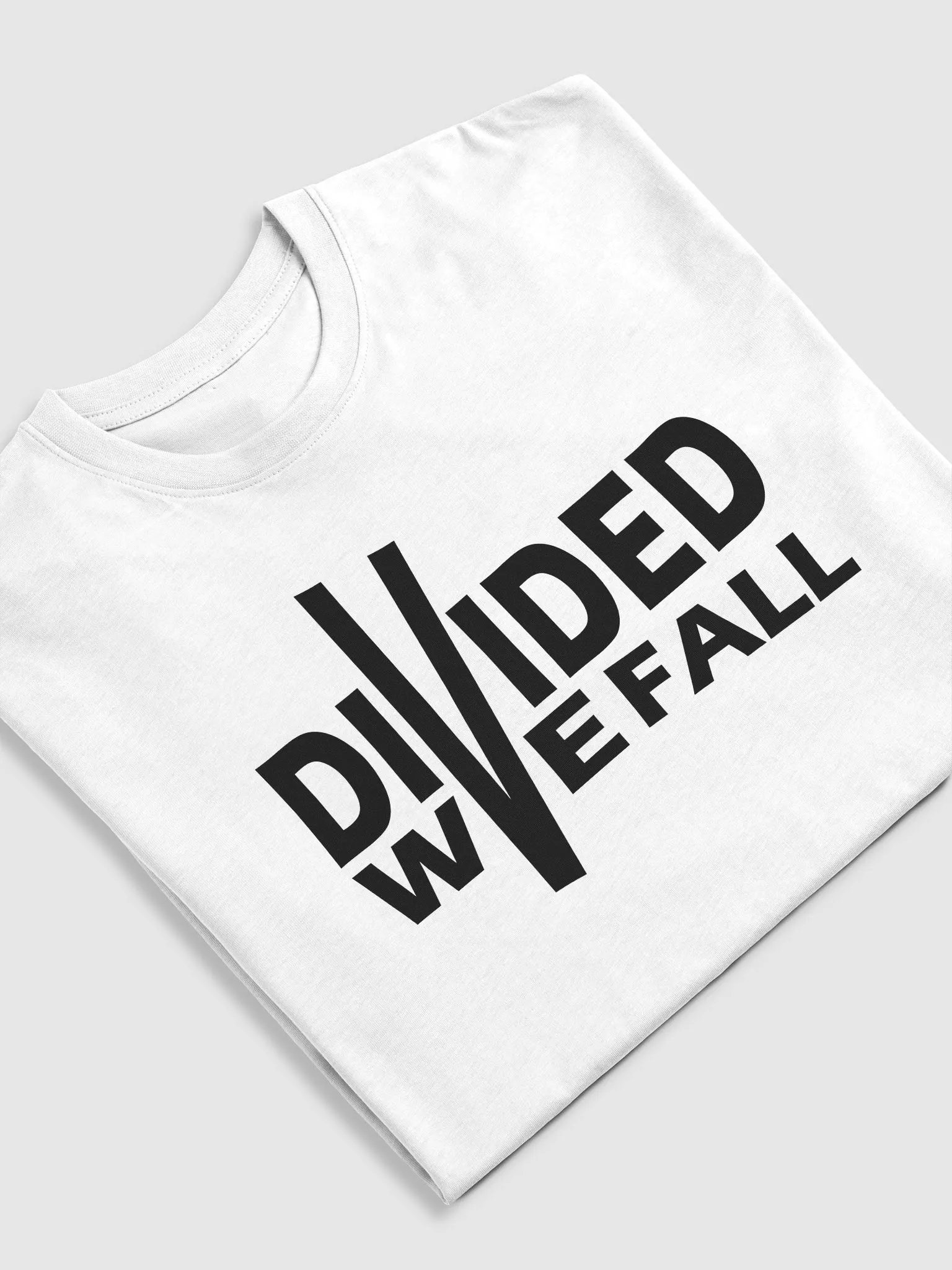 Divided We Fall - Black - Cotton Heritage Men's Premium Heavyweight Tee product image (3)