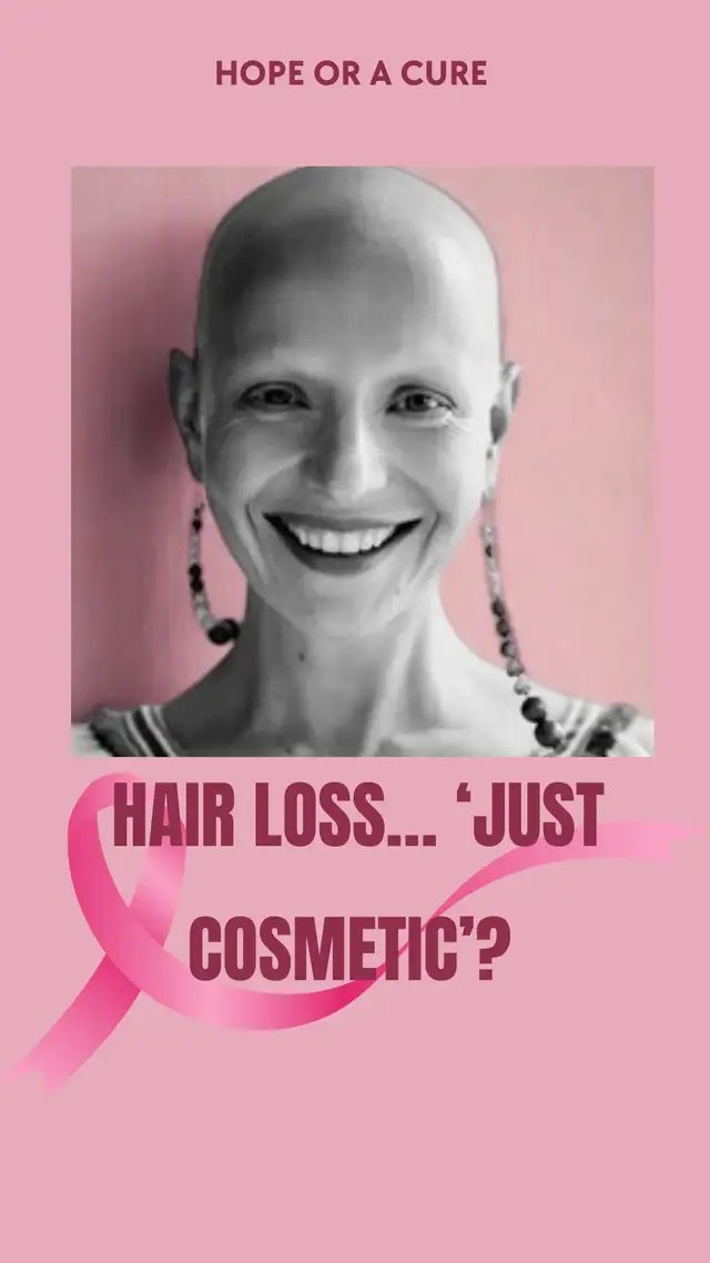 Hair loss during cancer treatment is often dismissed as a cosmetic issue, but for many fighters and survivors, it’s much deeper. It touches self-esteem, identity, and emotional well-being. 💗 This journey is not only physical — it’s emotional and psychological too. ✨ Let’s spread awareness, compassion, and support for every warrior walking this path #CancerHairLoss #ChemoSideEffects #BreastCancerAwareness #CancerSupport #HopeOrACure