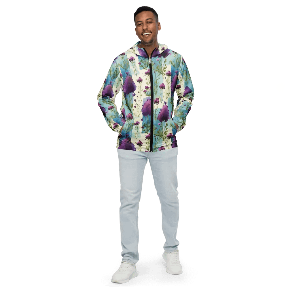 Violet Adventure All-Over Print Windbreaker product image (12)