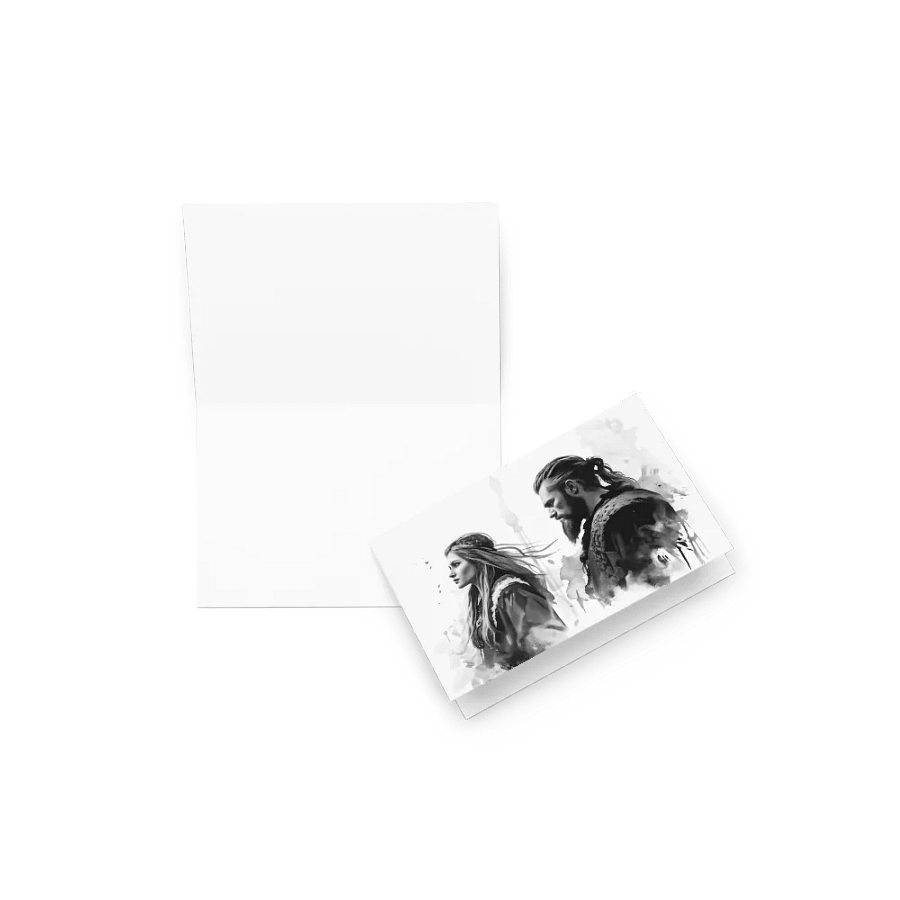 Greeting Card - Viking Couple product image (12)