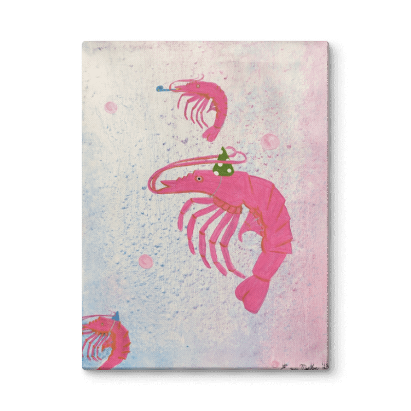 Party Shrimp (Canvas) product image (1)