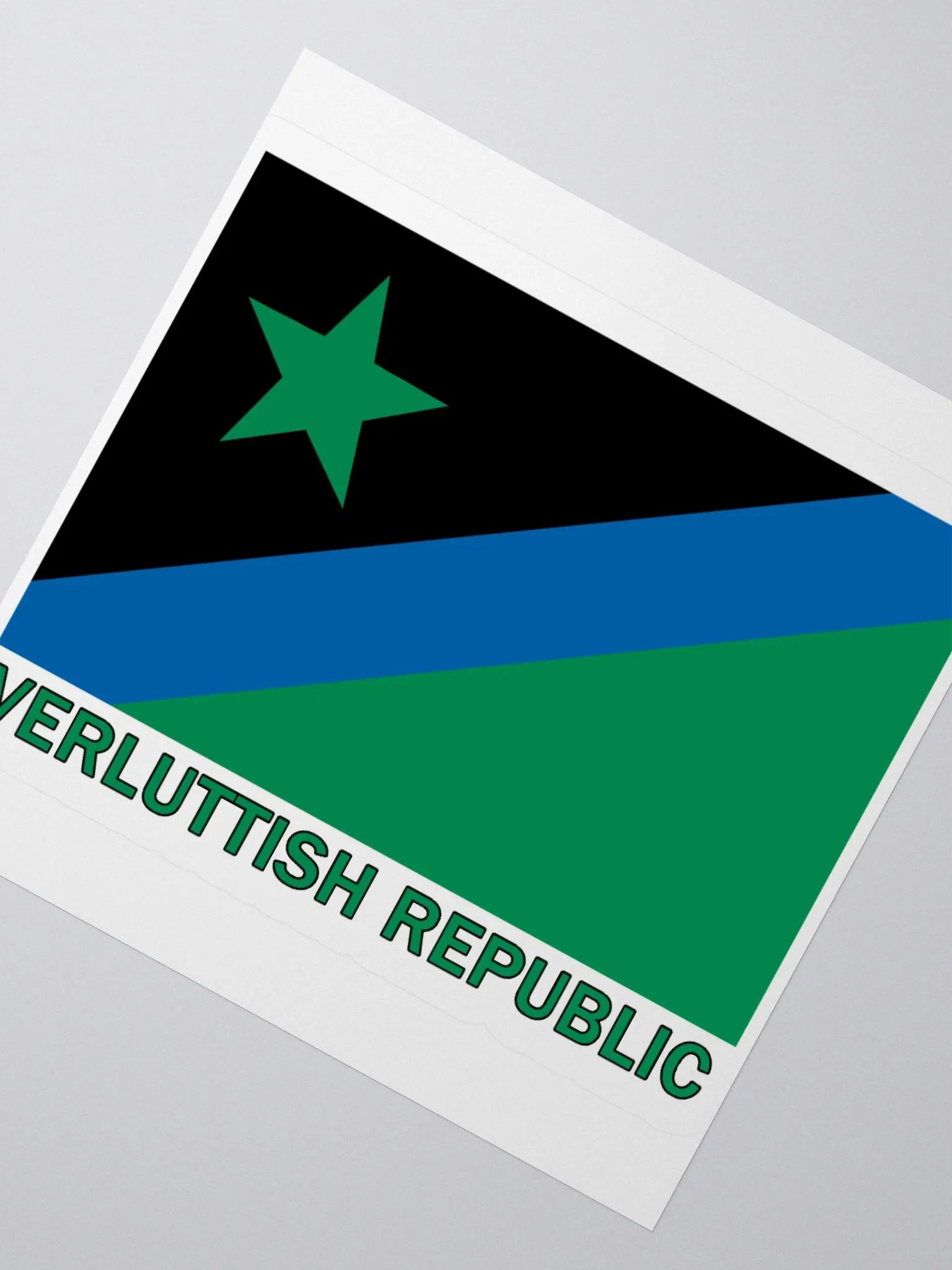 Verluttish Republic Sticker product image (3)