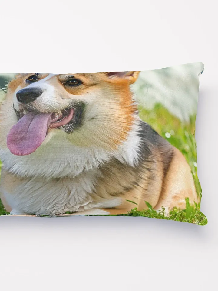 Corgi Capers: A Bohemian Adventure Throw Pillow product image (6)