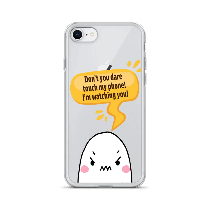 Don’t you dare touch my phone Case for IPhone product image (1)