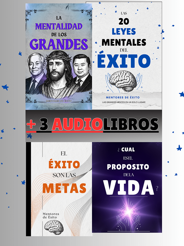 TODO: 4 Libros + 3 Audiolibros (7 Productos) product image (1)