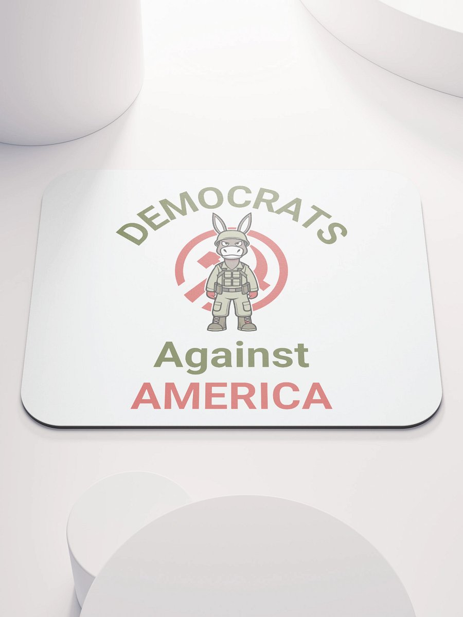 Democrats Against America - Combat Donkey mouse pad product image (1)