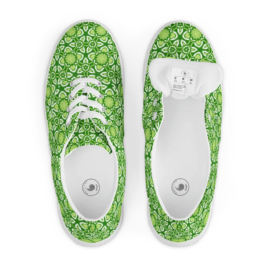 Symmetric Green Dream Lace-Ups product image (12)