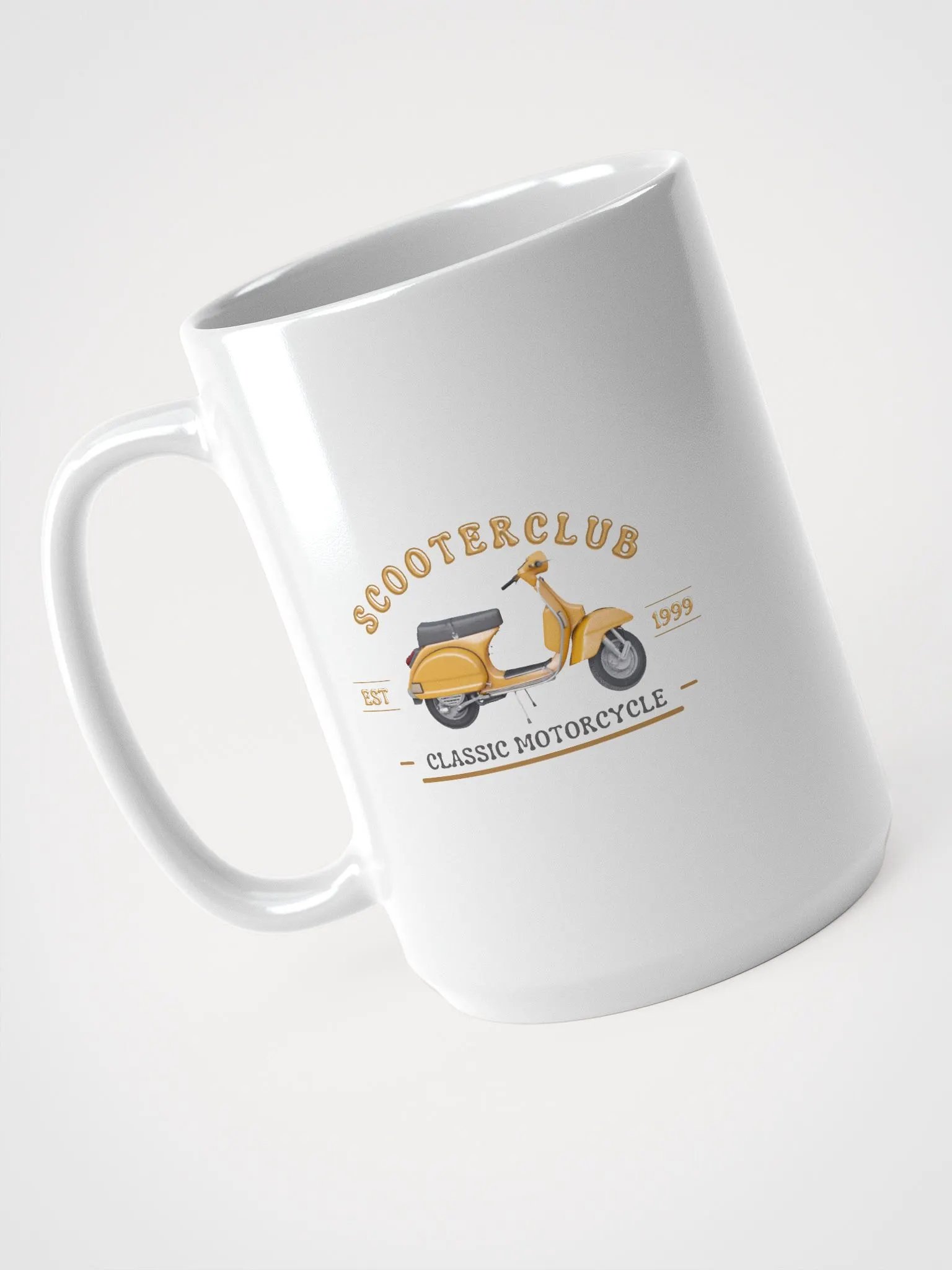 White Glossy Mug product image (3)