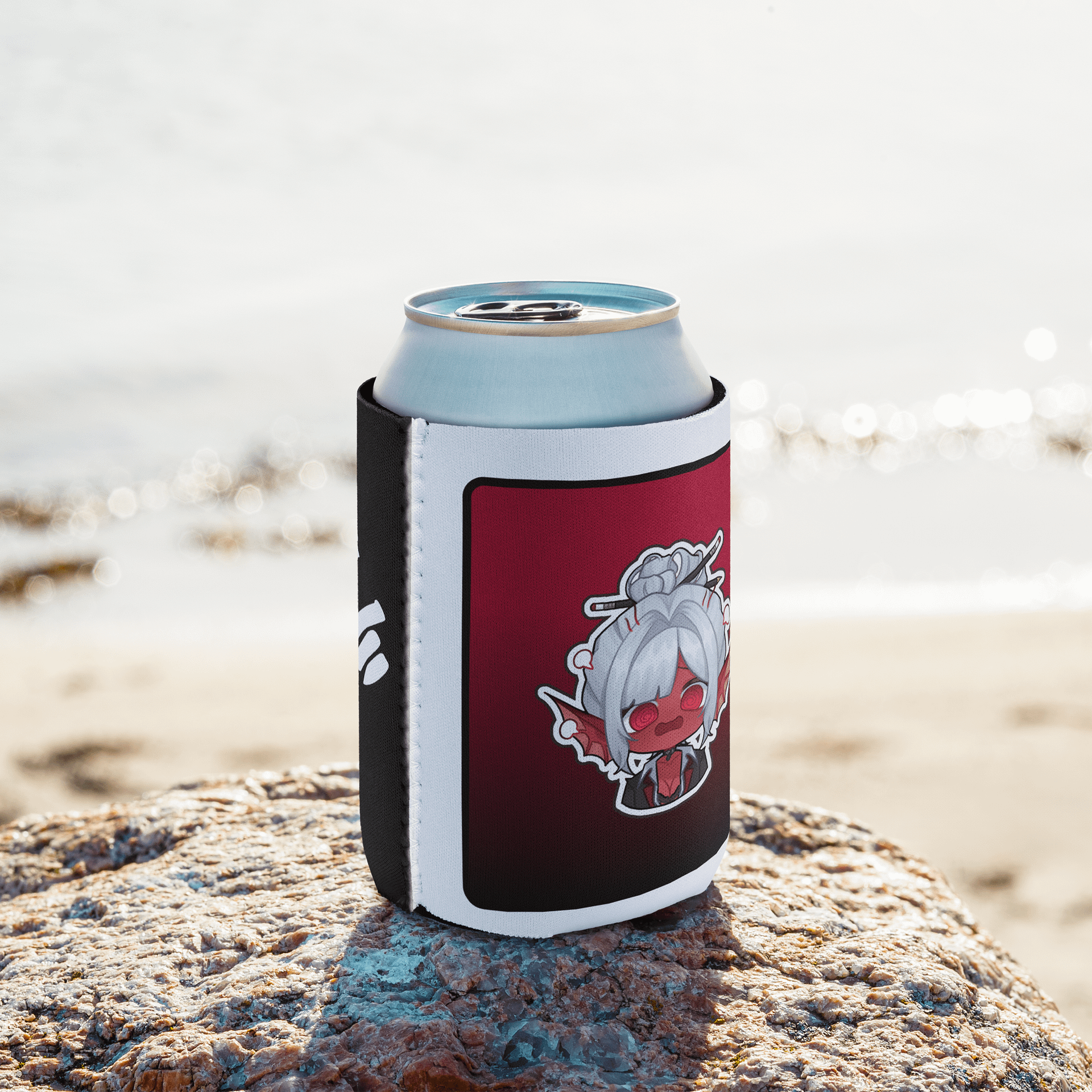 Overwhelm Emote Coozie (Red) product image (9)