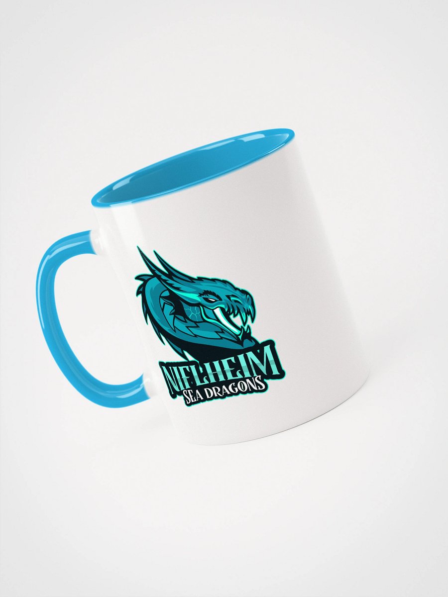 NIFLHEIM SEA DRAGONS WHITE CERAMIC KRÚS product image (1)
