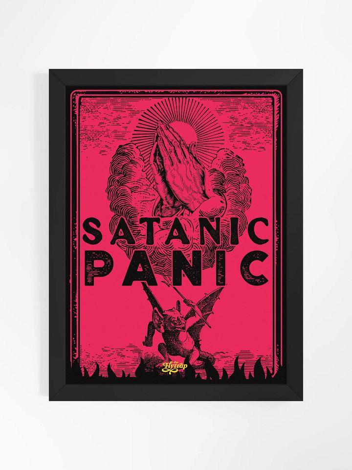 Satanic Panic 12x16 framed poster product image (3)