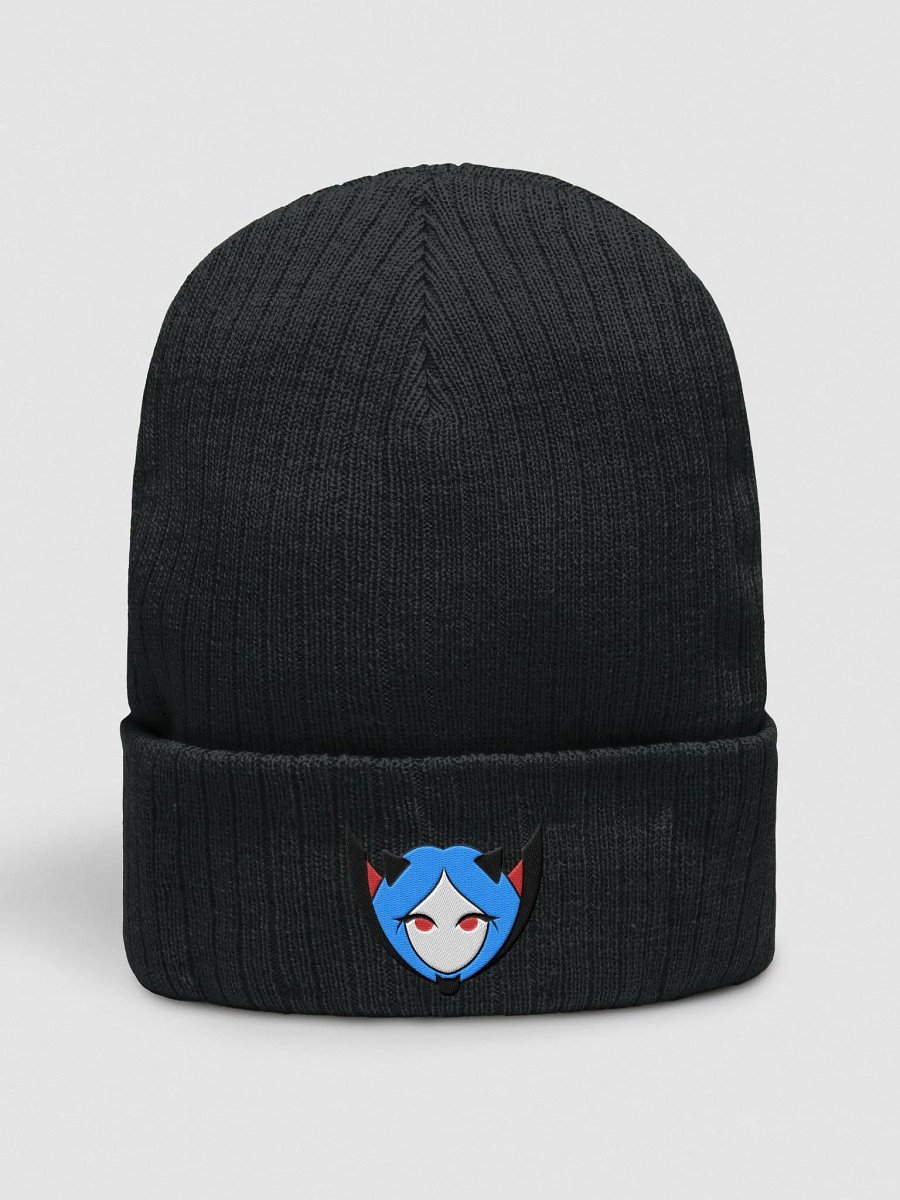 LOGO Atlantis Ribbed Knit Beanie product image (6)