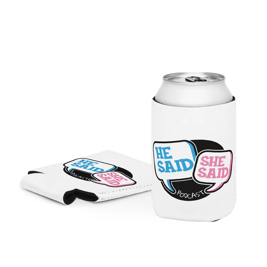 He Said, She Said Podcast Can Cooler product image (5)