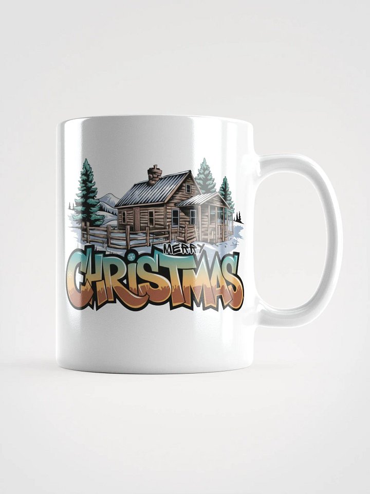 Western Christmas Graffiti Art: Urban Holiday Design with Rustic Charm product image (1)