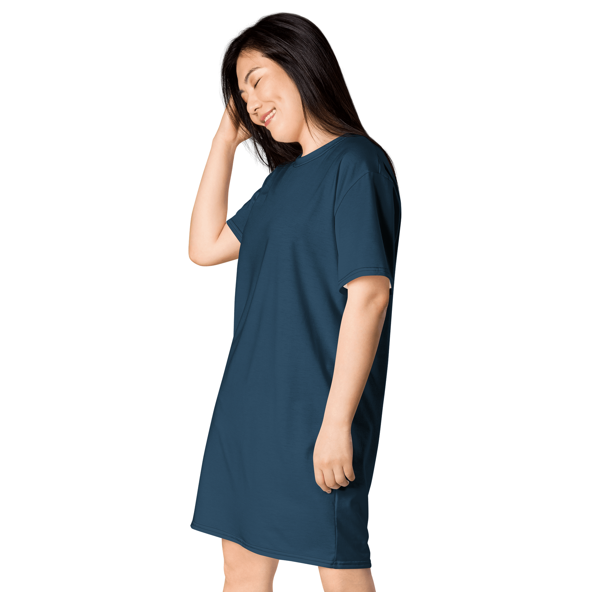 Oversized T-Shirt Dress - Bold Arapawa, Sizes 2XS-6XL product image (3)