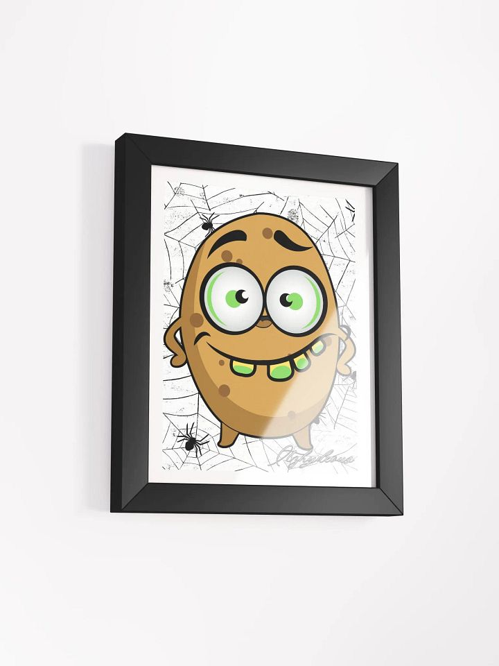Whimsical Potato Character Framed Poster product image (2)