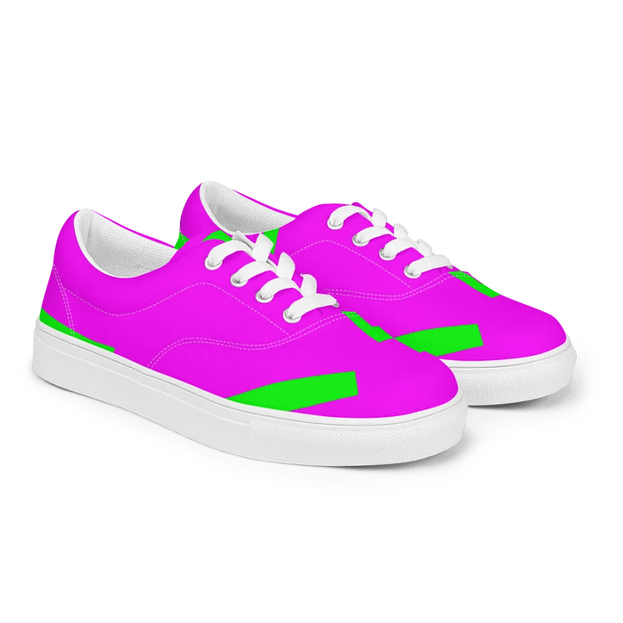 Powerful Pink Lace-Up Shoes product image (10)