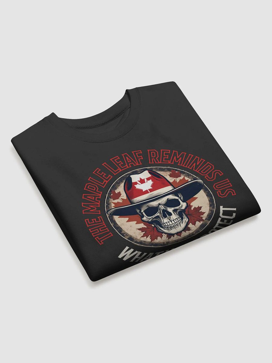 Maple Leaf Skull Premium Sweatshirt product image (3)