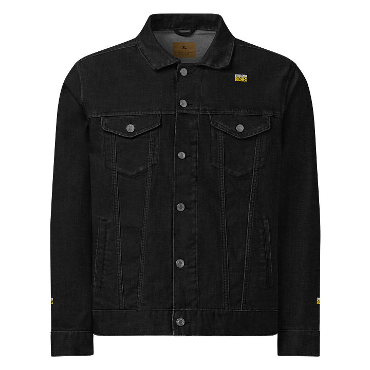 Edikasyon se Richès Denim Jacket – Timeless Style. Unshakable Message. product image (1)