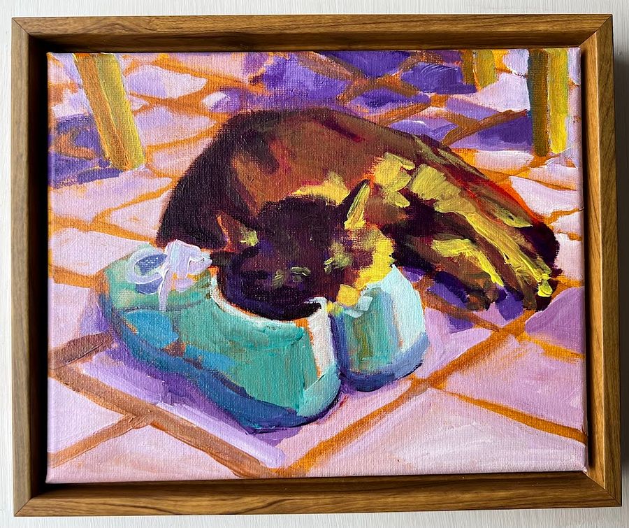 Sneak a Nap - Original Painting product image (3)