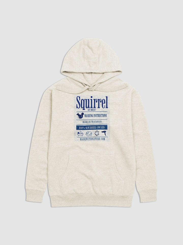squirrel washing instructions, Premium Hoodie product image (7)