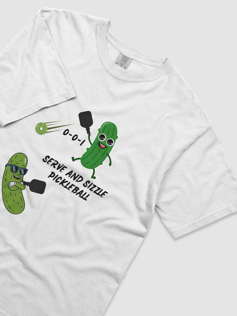 Serve and Sizzle Pickleball Heavyweight Cotton T-Shirt product image (31)