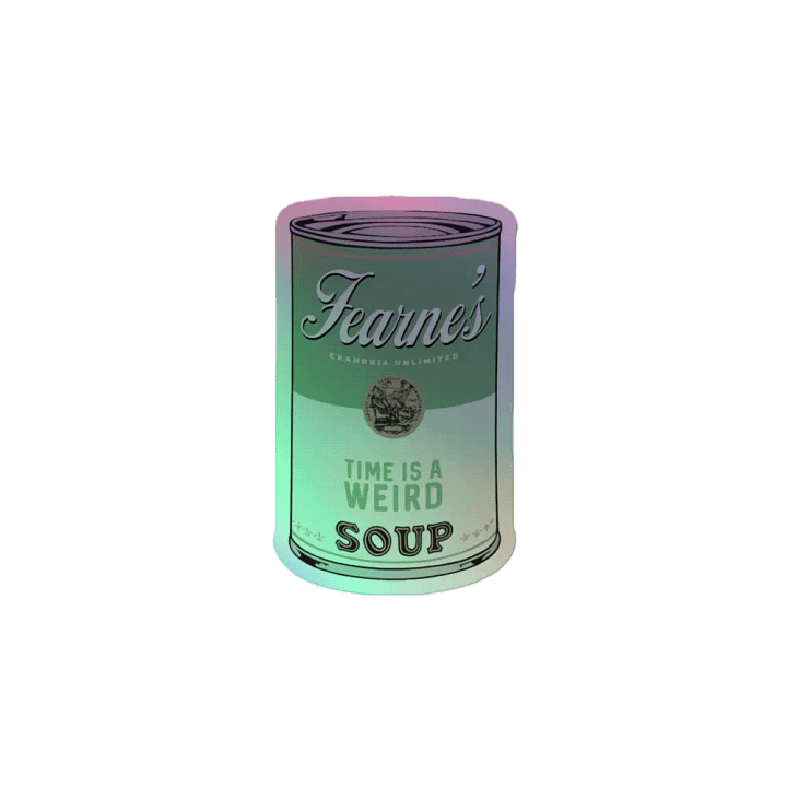 Fearne's Weird Soup (Green) - Holo Sticker product image (2)