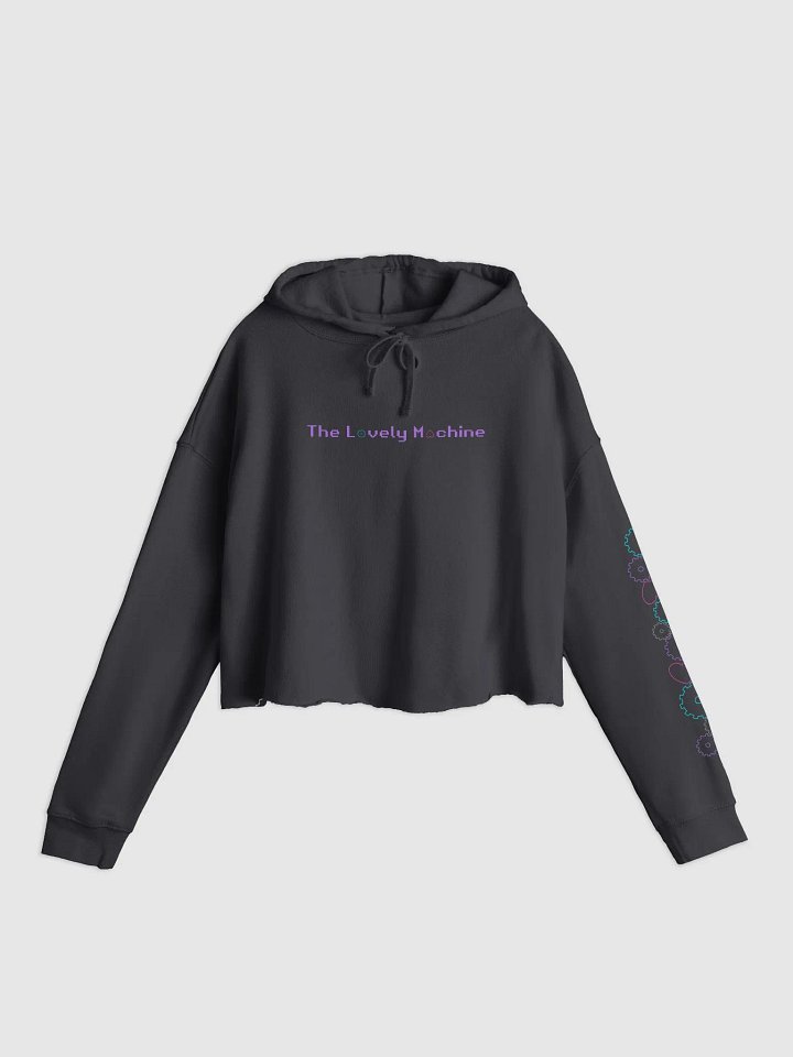 The Lovely Machine Lightweight Cropped Hoodie product image (1)