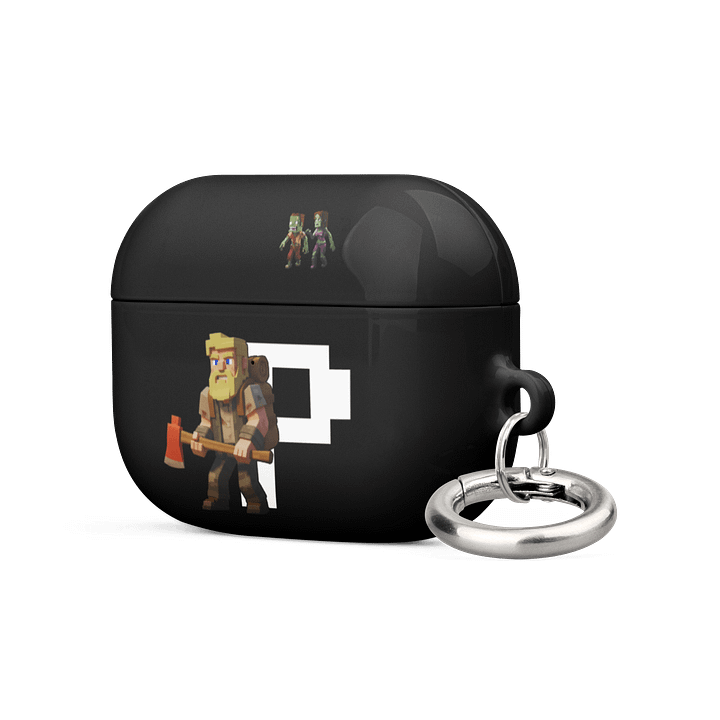 Patient PixelZ P Logo AirPods® Case (Black) product image (2)