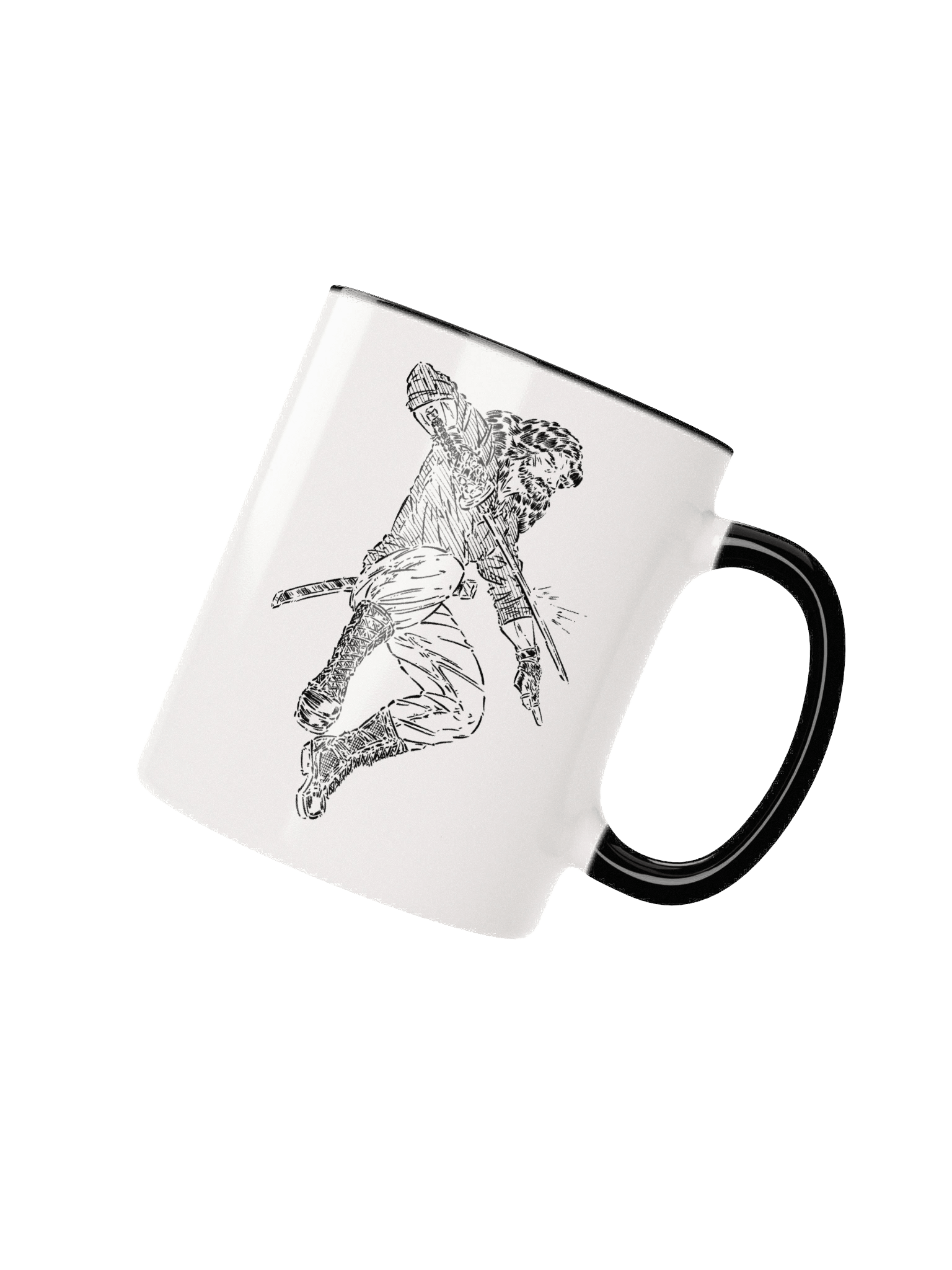 MEIFUMADO | Daisuke | Black & White Mug product image (2)