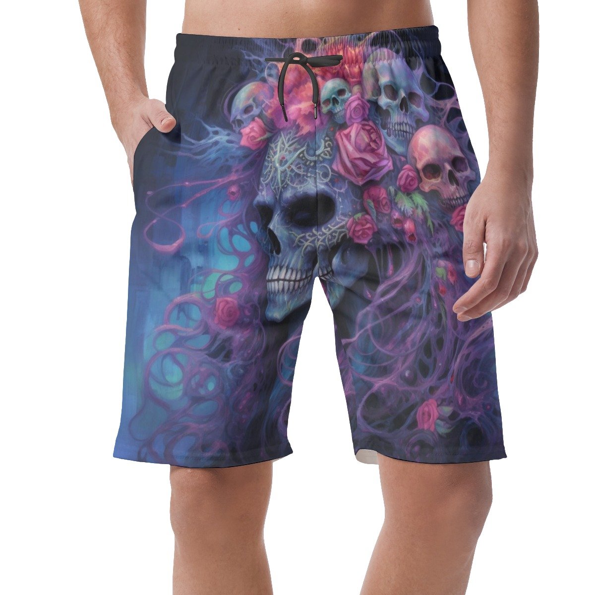 All-Over Print Men's Casual Short Pants product image (4)