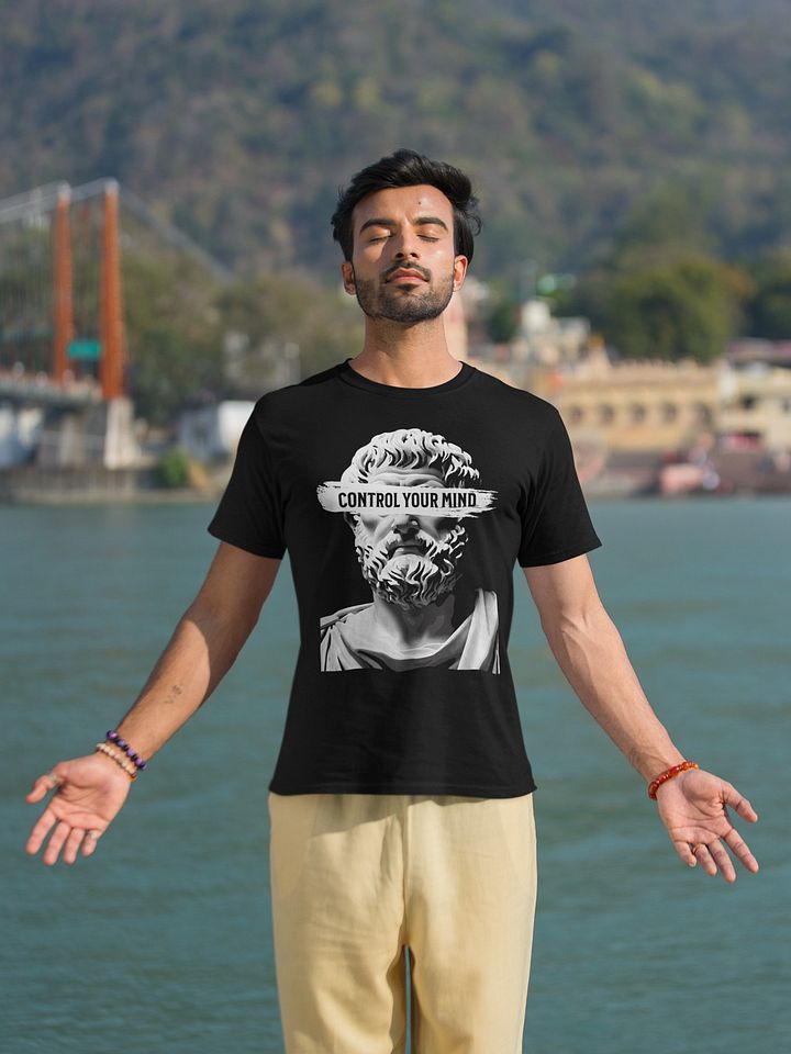 Control Your Mind Stoic Quote Tshirt product image (2)