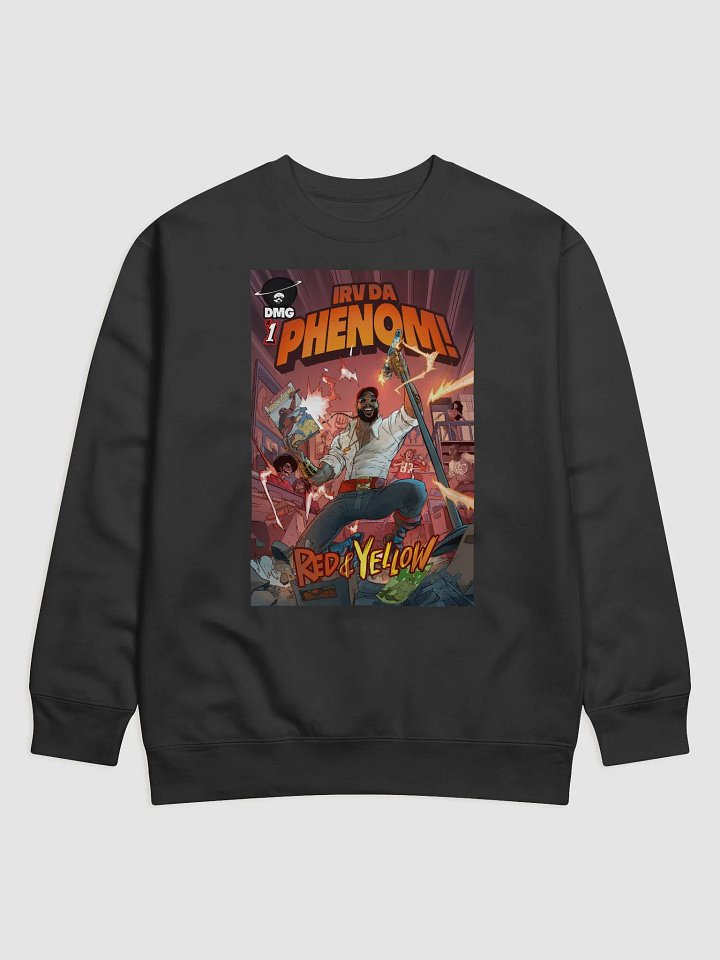 Irv Da PHENOM RED AND YELLOW DEADPOOL EDITION crew neck sweatshirt product image (1)