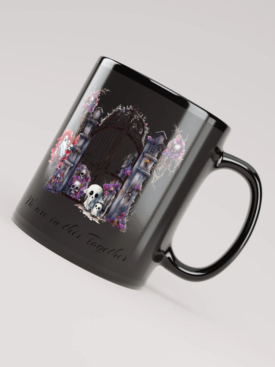 Skull Gate Black Glossy Mug product image (8)