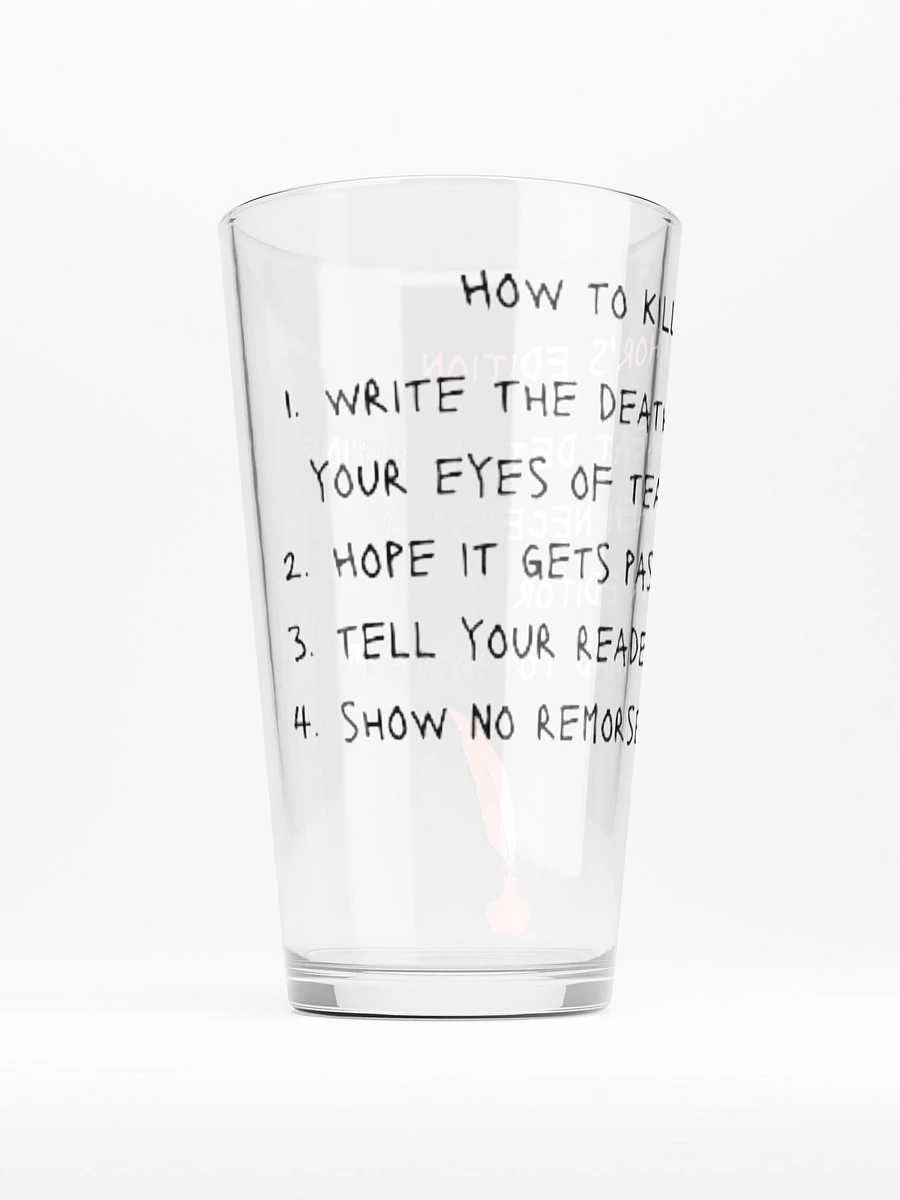 Author's Edition Shaker Pint Glass product image (2)