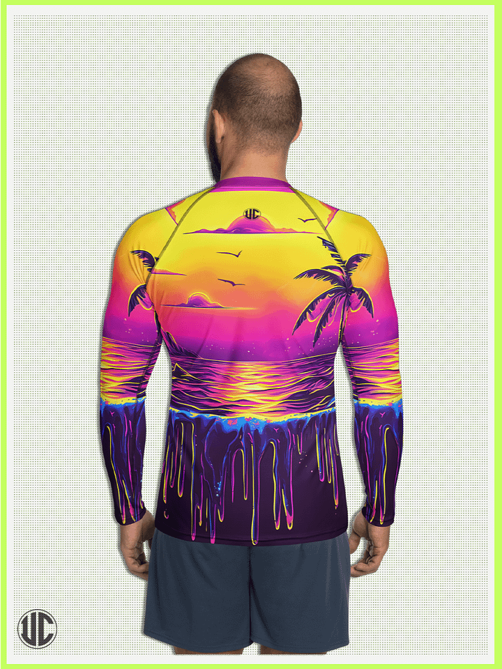 Melt Horizon – Men’s Rash Guard product image (2)