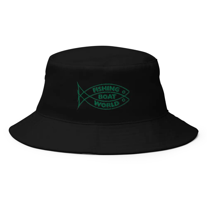 Fishing Boat World Logo Bucket Hat product image (1)